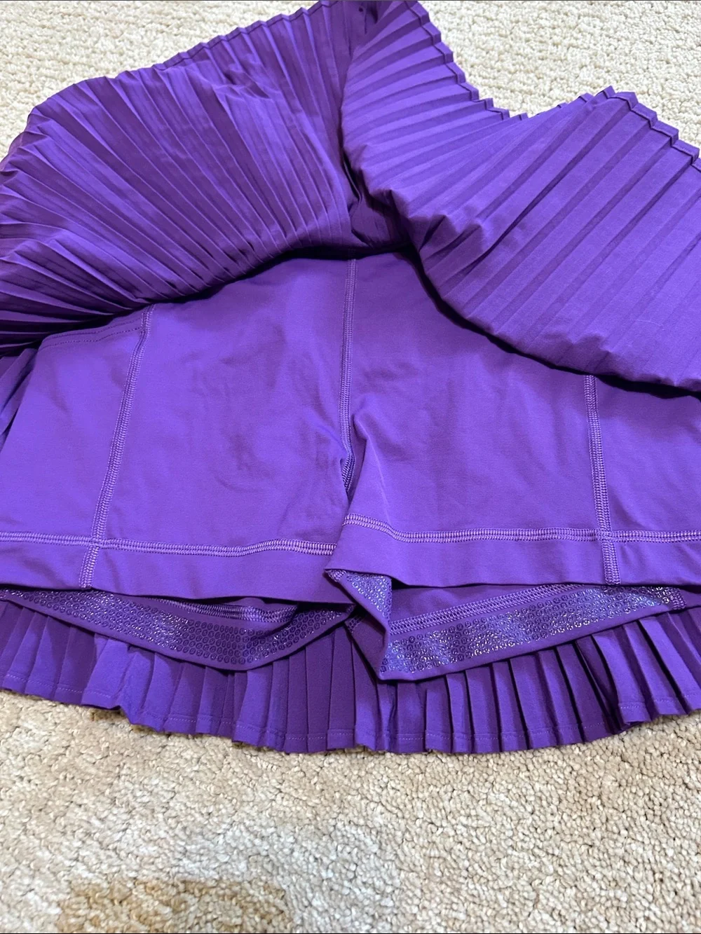 Varsity HR Pleated Tennis Skirt NWT - Picture 2 of 4